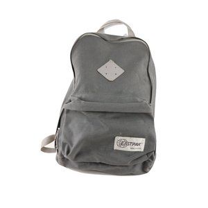 Vintage 80s Eastpak Nylon Backpack Book Bag Gray